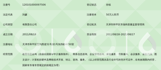 天津爱宁心教育信息咨询